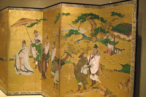 NYC – Metropolitan Museum of Art – Meeting in between Emperor Wen and Fisherman Lü Shang