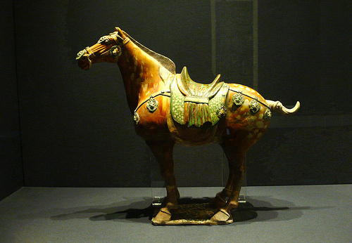 china ceramics – sancai horse