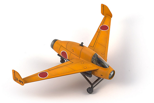 plastic model airplanes
