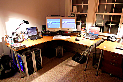 Home Office – My Desk – Old 2005